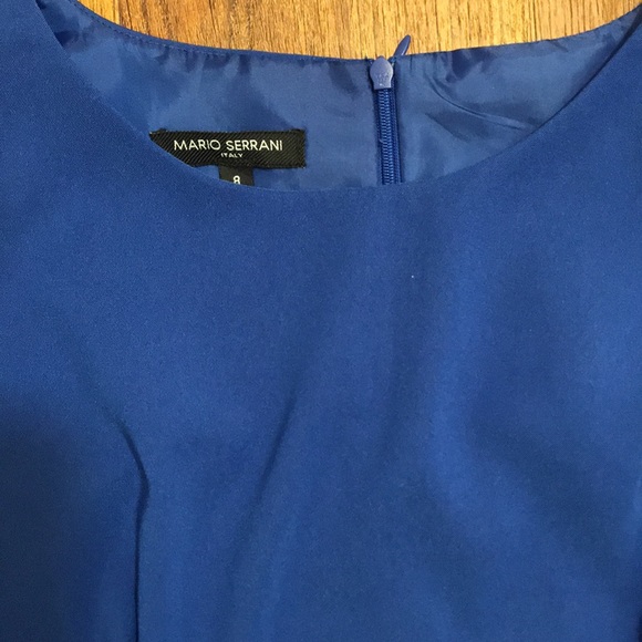 Mario Serrani Royal Blue Dress - Picture 2 of 2